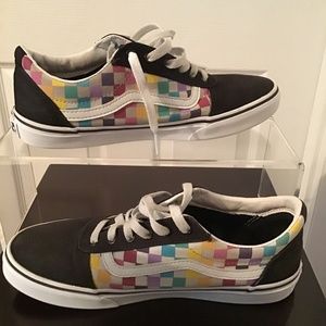Vans Rainbow Checkerboard- Old Skool